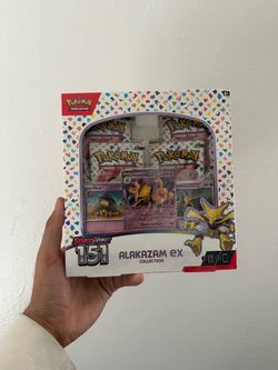 ALAKAZAM EX 151 BOX