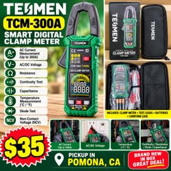🔥 Brand New TESMEN TCM-300A Digital Clamp Meter – Only $35! 🔥