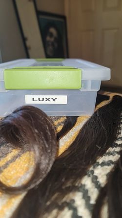 Luxy hair extensions worn for 5 hours