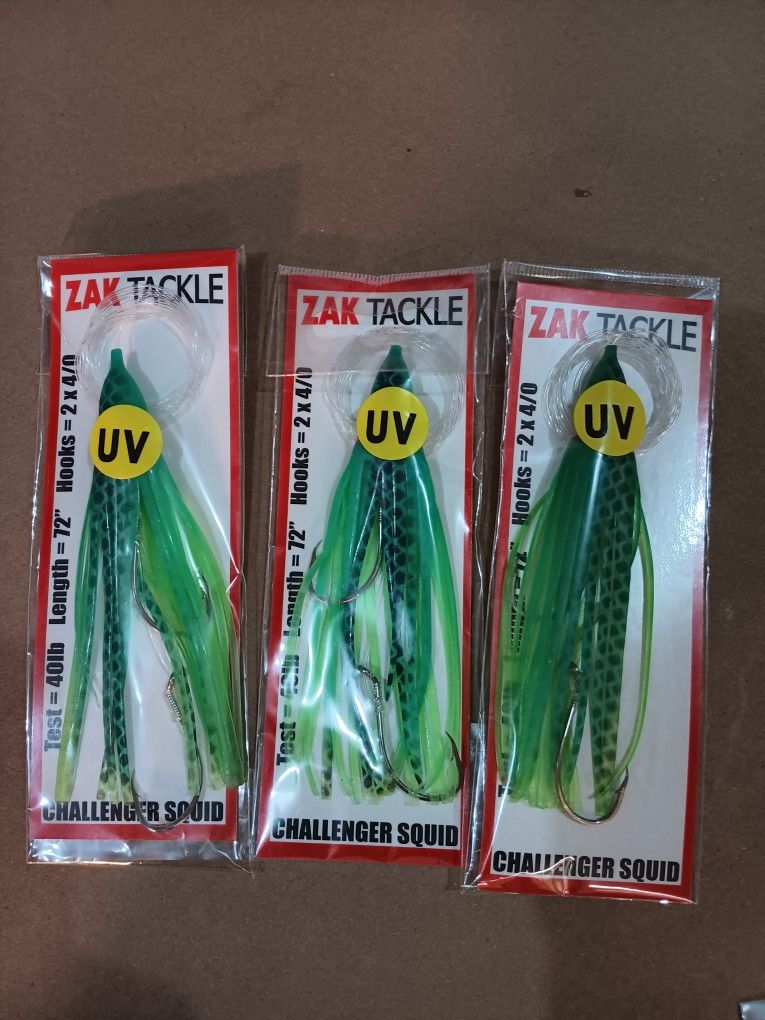 Zack Tackle Challenger Squid