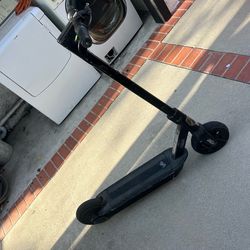 Electric scooter.