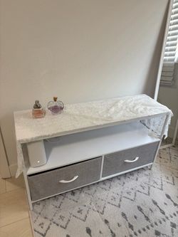 White TV stand / dresser