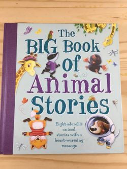 The Big Book of Animal Stories book-8 Stories (Hardcover) Purple Cover Readers