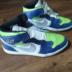 Seahawk Air Jordans size 13