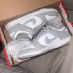 Nike Dunk Low Retro Smoke Grey White 8.5