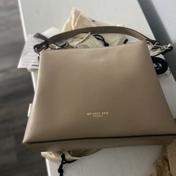 Made In Italy Tote With Strap New Leather