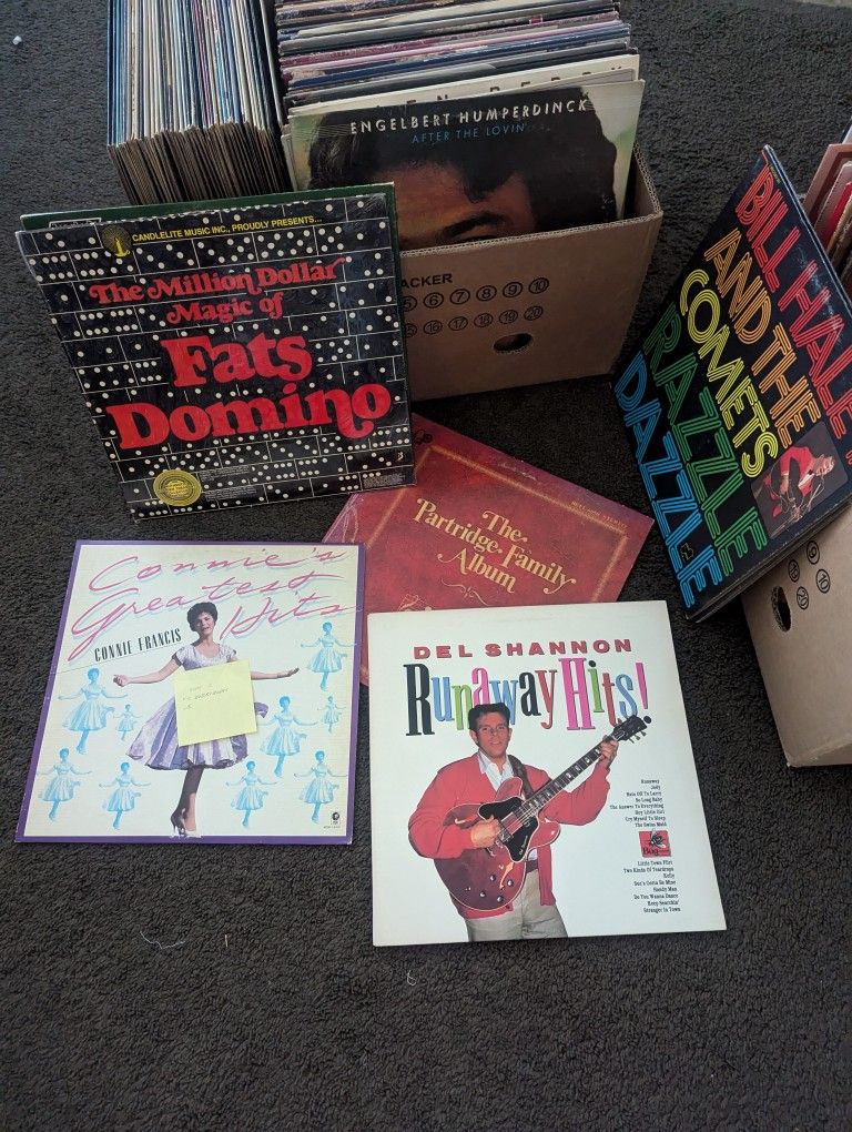 250 Vinyl Albums 10$ Takes Them