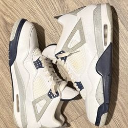 Air Jordan 4- Midnight Navy size 12(NO BOX)