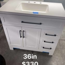 36in Bathroom Vanity With Top