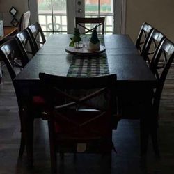 Dinning Room Table & Hot Plate Buffet