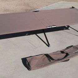 Field and Stream  XLCamp Folding Cot With carry Bag