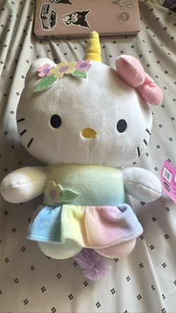 unicorn hello kitty plush