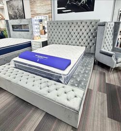 Brand new bed frame with storage- shop now pay later