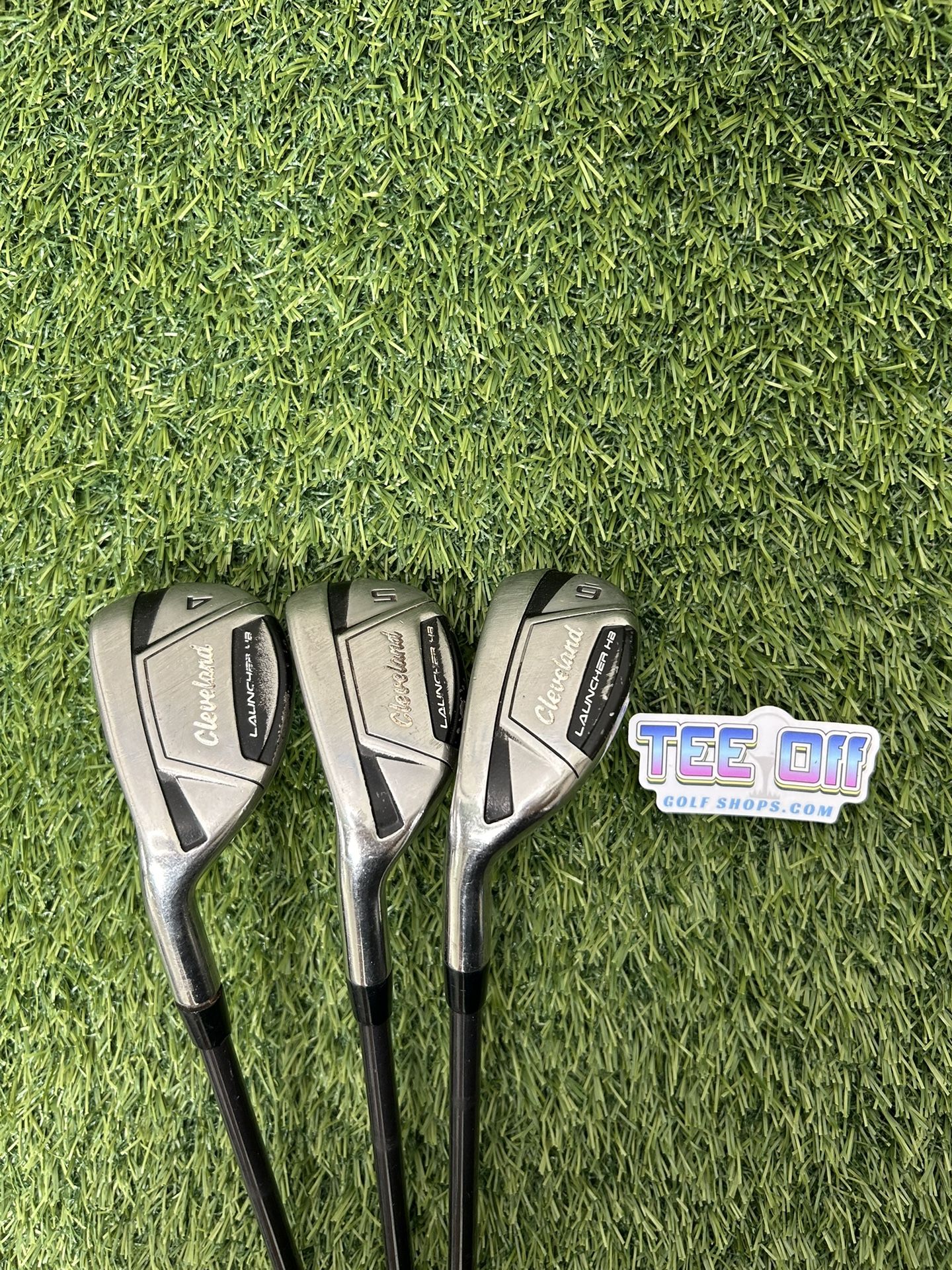 Cleveland Launcher HB 4H/5H/6H Hybrid Set Miyazaki Regular Flex Original Grip LH