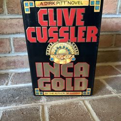 “Inca Gold” by Clive Cussler Hardcover  Like new! 