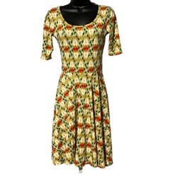 Women’s Lularoe Yellow Dress Size Size XS A11