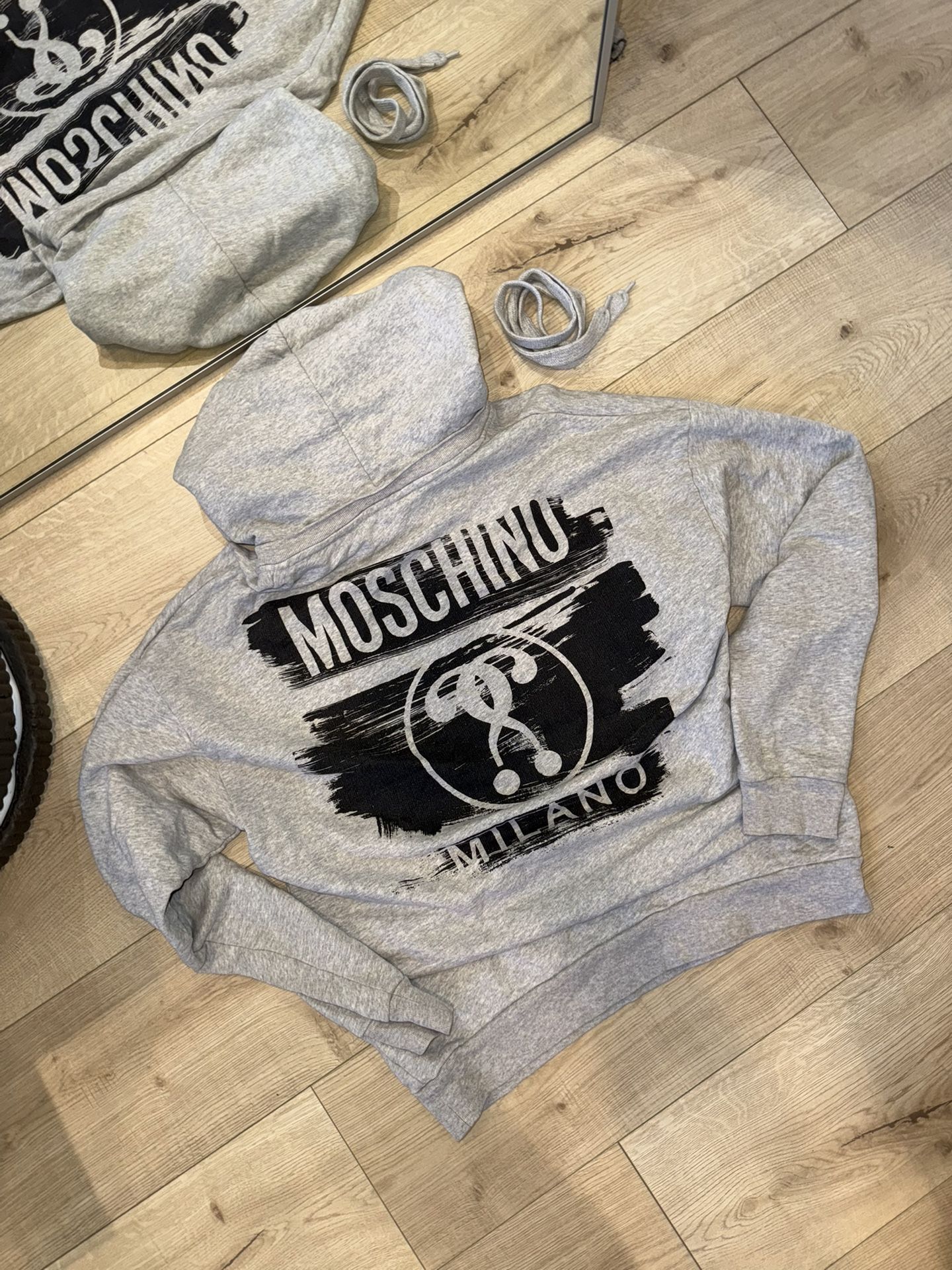 Moschino Grey Hoodie 