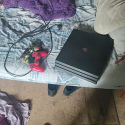 PS4 and 2 Controllers