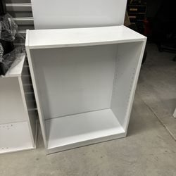 3 Shelf book case White 