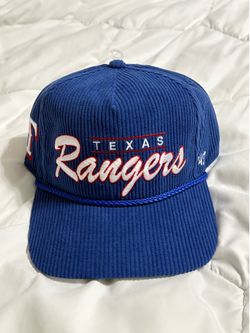 ‘47 Texas Ranges blue corduroy snap