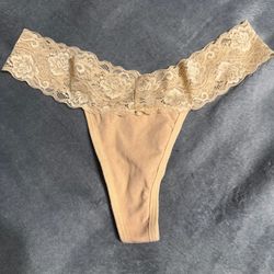 Nude Color Thong Panties