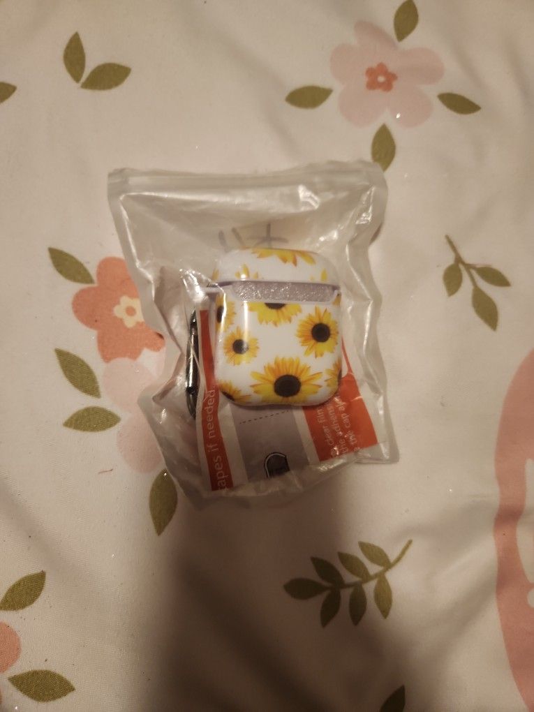 Sunflower Airpods case