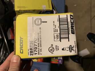 CADDY 2” Bridal Ring (100) Bunch of others as well!! Part # 2BRT33