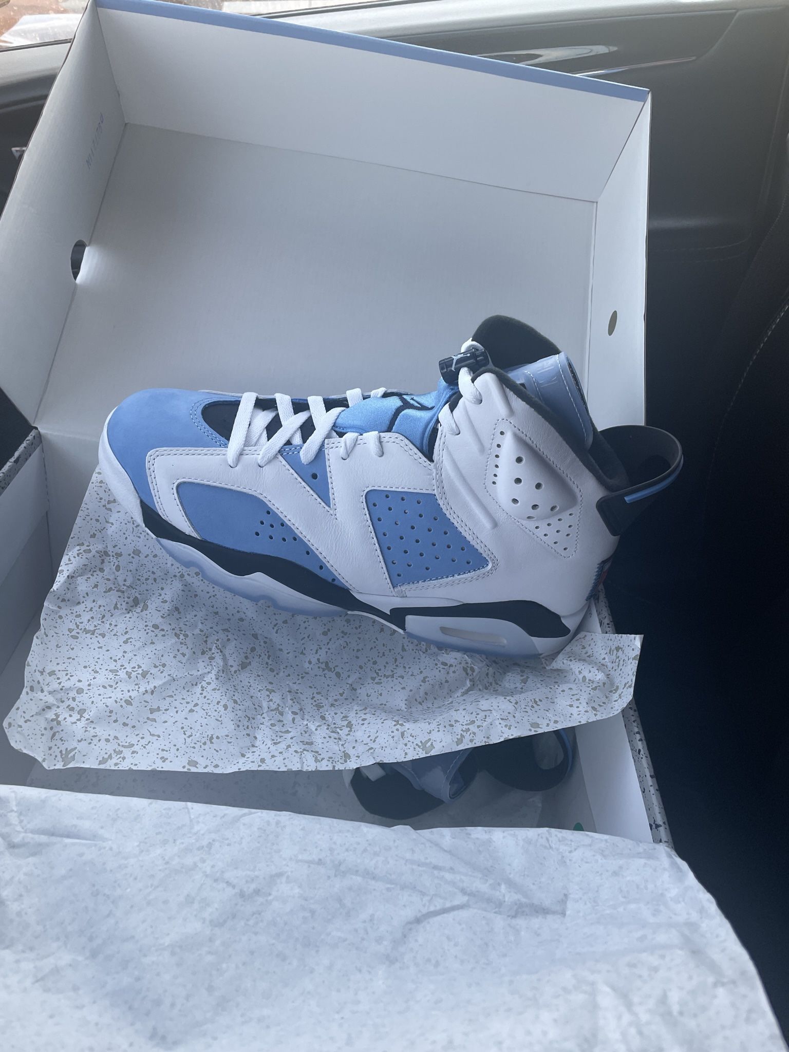 Jordan 6s Carolina Blues