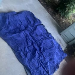 Great Deal Like New Blue Intex Air Mattress Queen 