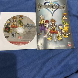 Playstation 2 Game: Kingdom Hearts 
