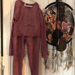 Plum Purple Workout Outfit 