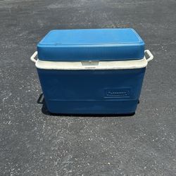 Large Blue Igloo Cooler 