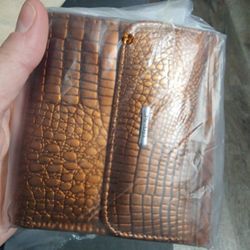 Womens Gold Wallet 