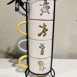 Rae Dunn Wizard Of Oz Mug Stacker 