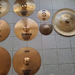 Various Sabian Cymbals (B8,B8 Pro, XS20)