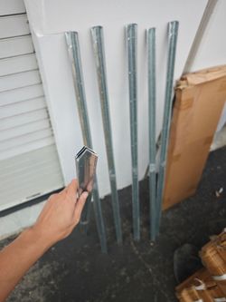 Angle Iron 1"x1"x49" Length.$1 each. I have 28pcs