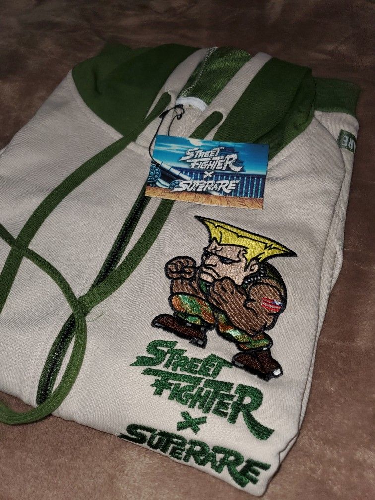 Men's XL Street Fighter GUILLE hoodie