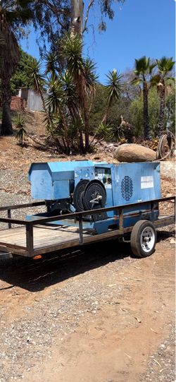 Hydro Blaster and Trailer