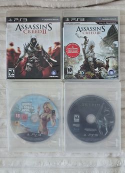 PS3 Video Games Bundle