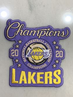 Los Angeles Lakers iron on patches