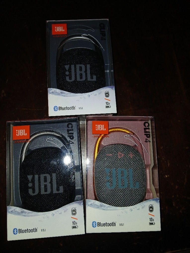 Jbl Clip 4 $40 Each!!!