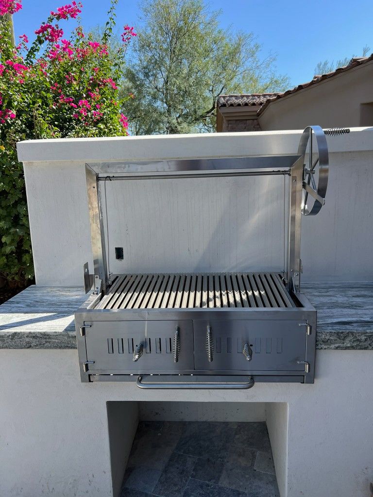 Stainless Steel Argentine Santa Maria Bbq Grill