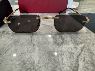Cartier CT0499S Limited Edition Gold Sunglasses #663/1000