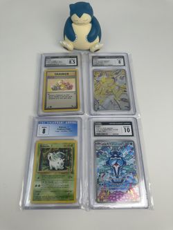 Pokemon Graded Cards (CGC-Slabs) Vintage//Art Rare