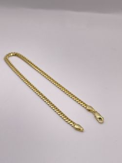 14K Gold Anklet 
