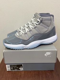 Jordan 11 Cool Grey Size 10