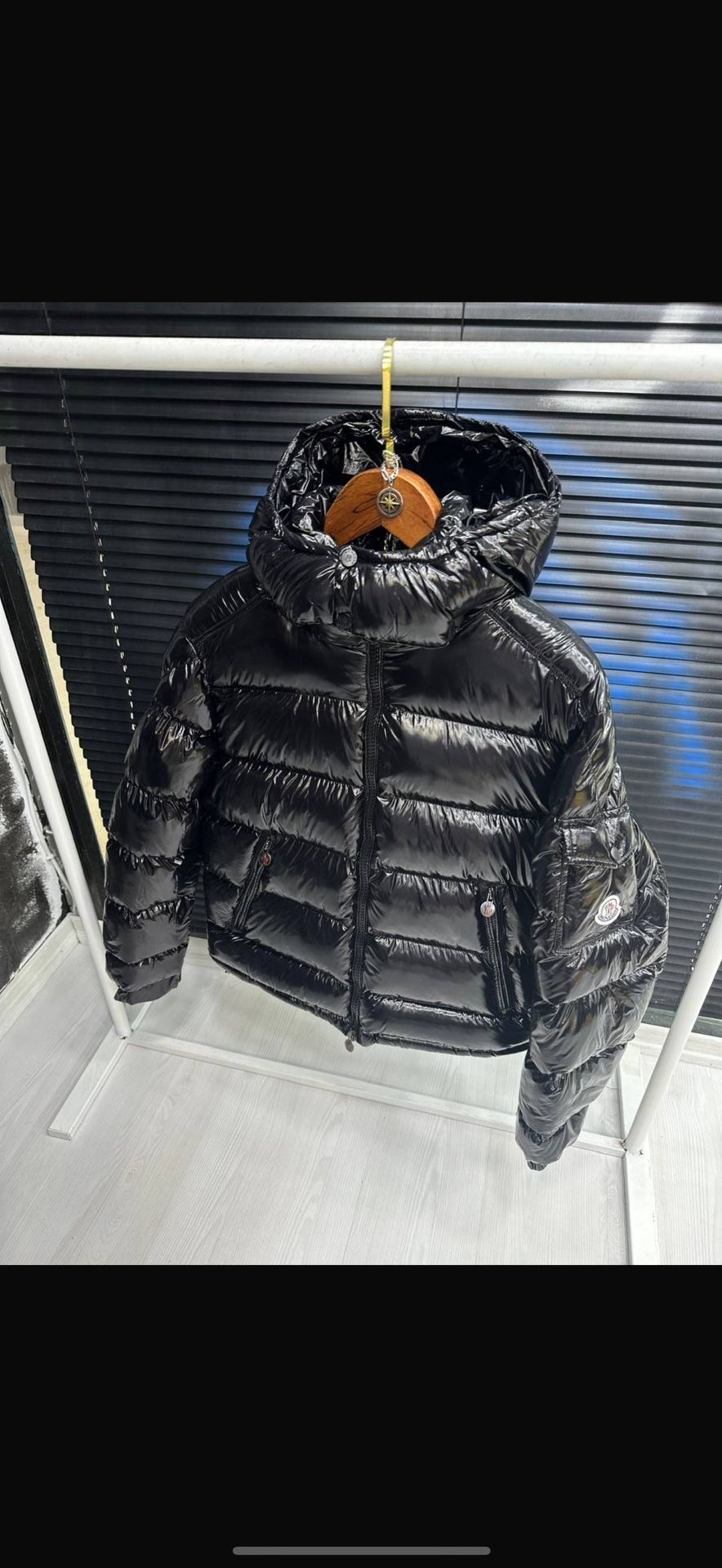 Moncler Maya Hooded Short Down Jacket