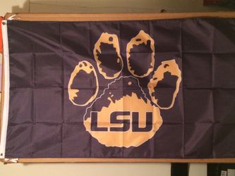 LSU TIGERS TEAM BANNER