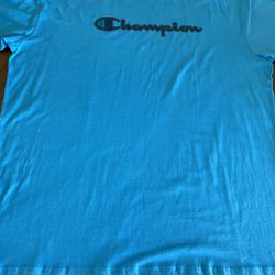 Champion teal Blue tee-shirt , Size 3XL, New With Tags