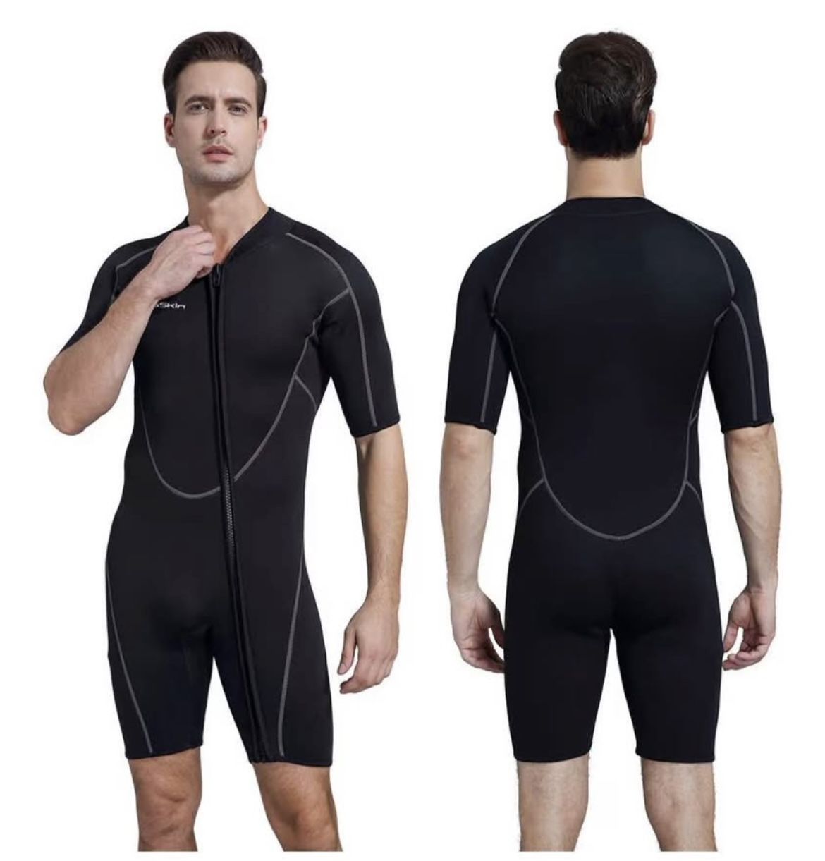 New Men’s 3mm Shorty Wetsuit XL